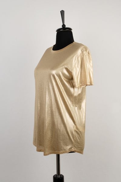 Massimo Dutti Sıfır Yaka Tshirt