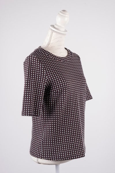 Mango Geometrik Desenli Bluz
