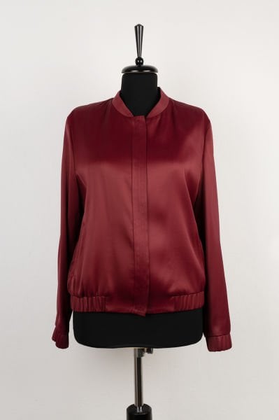 Massimo Dutti Saten Bomer Ceket