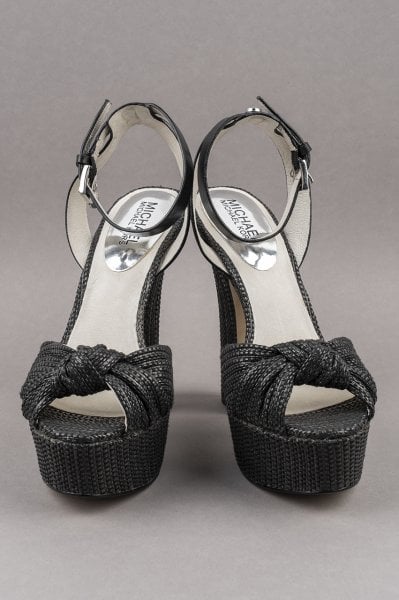 Michael Kors Hasır Platform Topuklu Ayakkabı