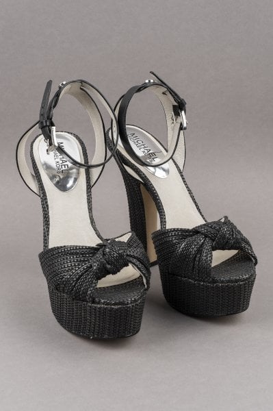 Michael Kors Hasır Platform Topuklu Ayakkabı