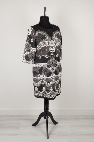 Passion Line Desenli Elbise
