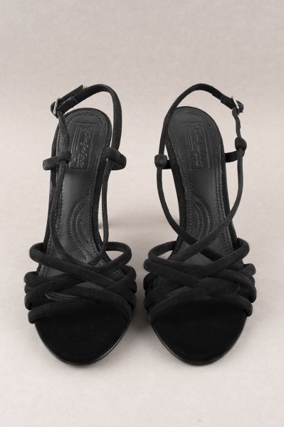 Zara Süet Bantlı Sandalet