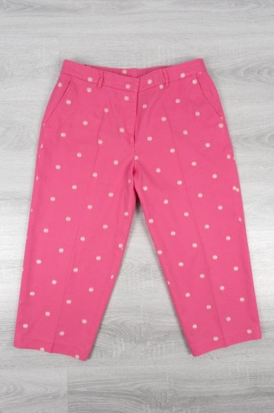 Kim Rogers Papatya Desenli  Pantolon