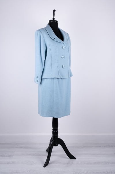 Saks Fifth Avenue Folio Collection Yün Ceket ve Etek Takım