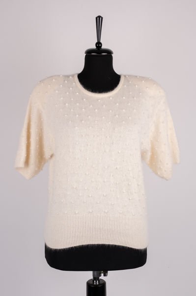 Lord & Taylor İnci İşli Kazak