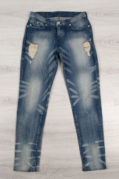 Rock & Republic Paçaları Fermuarlı Jean Pantolon