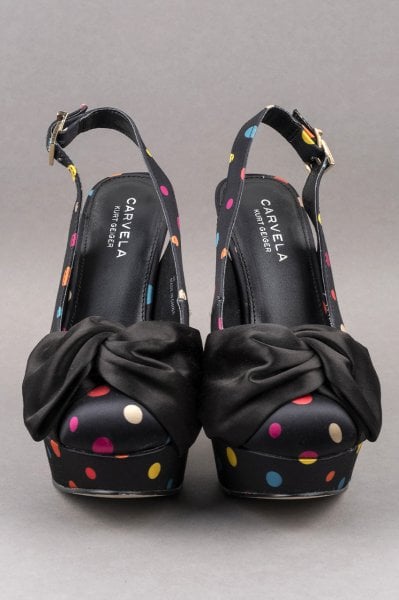 Carvela Kurt Geiger Puantiyeli Topuklu Ayakkabı