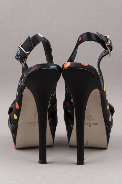 Carvela Kurt Geiger Puantiyeli Topuklu Ayakkabı