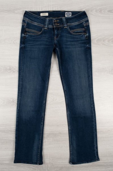Pepe Jeans Düşük Bel Boru Paça Pantolon