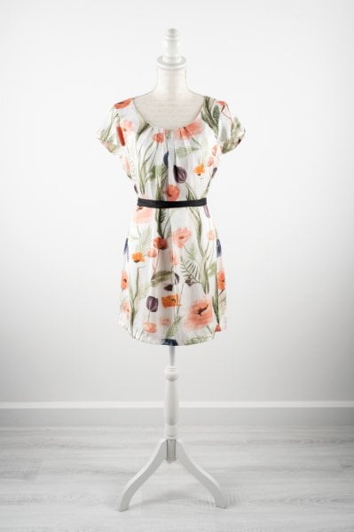 H&M Saten Elbise