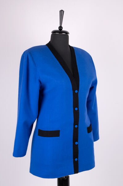 Özel Dikim Şeritli Blazer Ceket