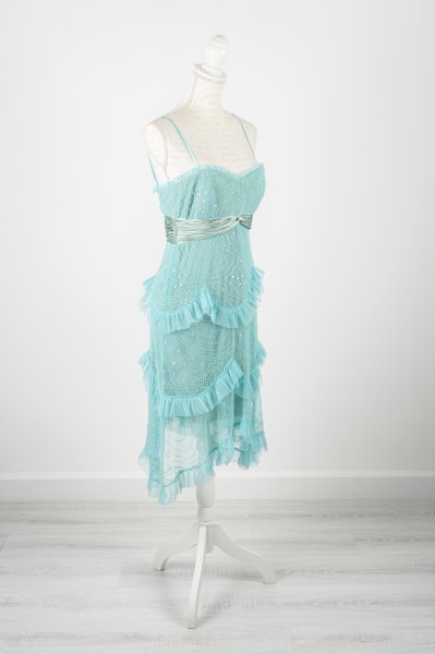 BCBG Maxazria Straplez Kokteyl Elbisesi