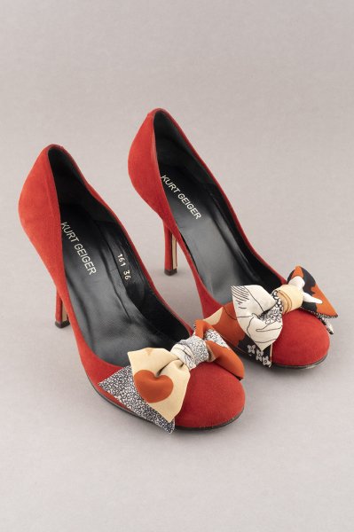 Kurt Geiger Süet Topuklu Ayakkabı