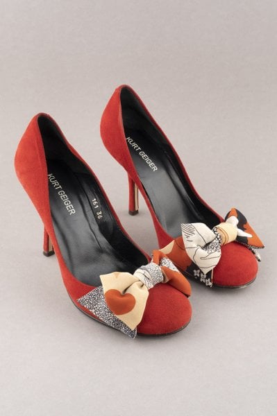 Kurt Geiger Süet Topuklu Ayakkabı