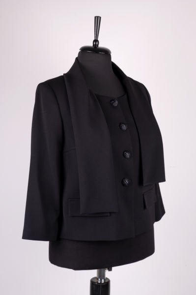 Divinya Fularlı Blazer Ceket