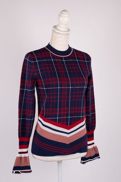 Tommy Hilfiger Manşet Detaylı Kazak
