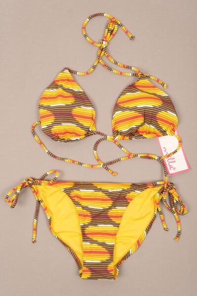 Trendyol Milla Çizgili Bikini