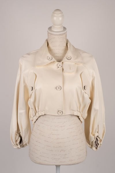 Derishow Deri Crop Ceket