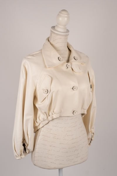 Derishow Deri Crop Ceket