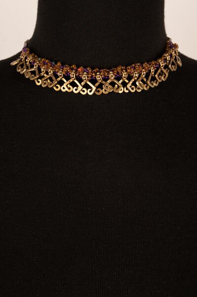 Tasarım Etnik Choker Kolye