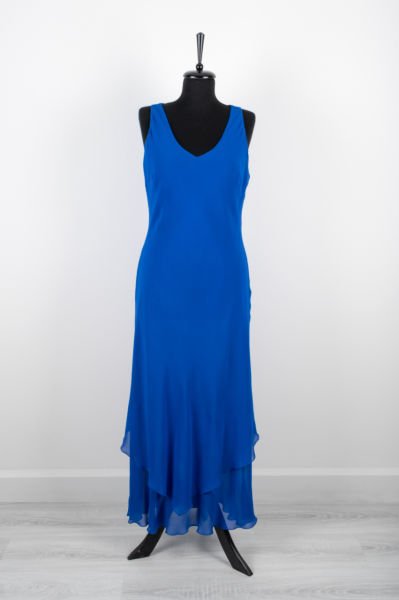 Simply Silk London Asimetrik İpek Elbise