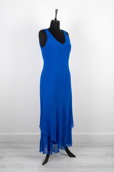 Simply Silk London Asimetrik İpek Elbise