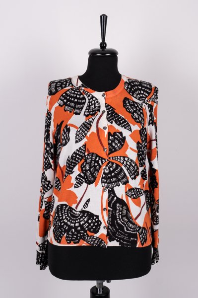 M&S Desenli Triko Hırka