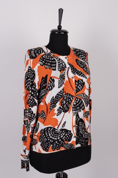 M&S Desenli Triko Hırka