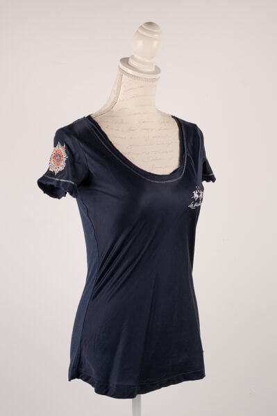 La Martina Guards Polo Club Saten T-Shirt