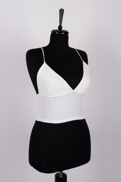 İp Askılı Crop Top