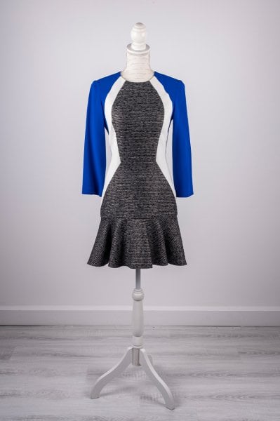Twist Sırtı Pencere Detaylı Elbise
