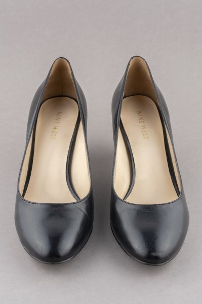 Nine West Kısa Topuklu Deri Ayakkabı