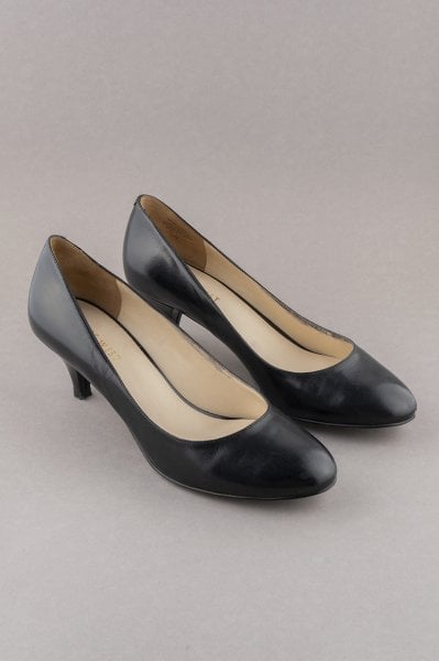 Nine West Kısa Topuklu Deri Ayakkabı
