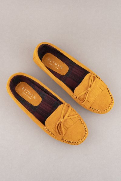 Beymen Collection Süet Püsküllü Babet