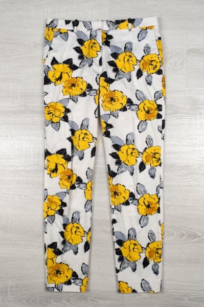 Zara Çiçek Desenli Pantolon