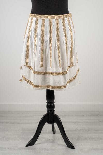 BCBG Gold İşlemeli Etek