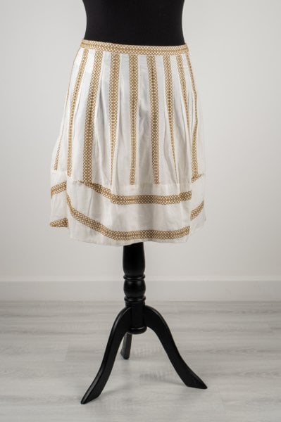 BCBG Gold İşlemeli Etek