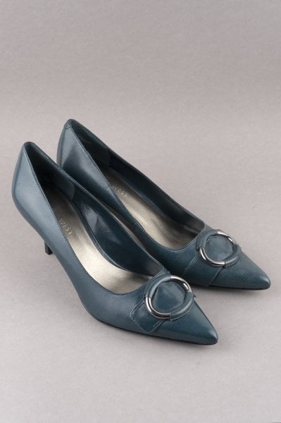 Nine West Tokalı Kısa Topuklu Ayakkabı