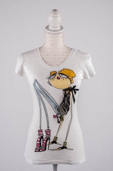 Love Moschino Desenli T-shirt